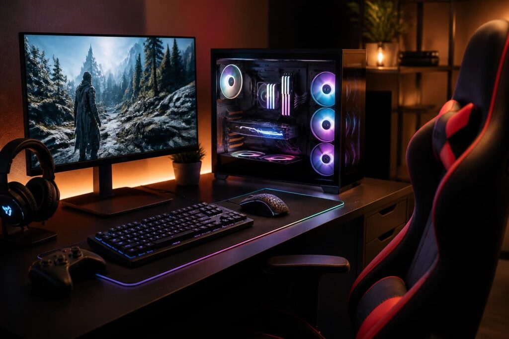 Quelle configuration PC choisir pour jouer aux jeux en ligne
