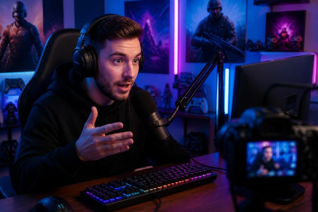 apprenez à créer du contenu court et captivant sur le gaming pour tiktok et les shorts, et boostez votre audience avec des vidéos tendances et engageantes.