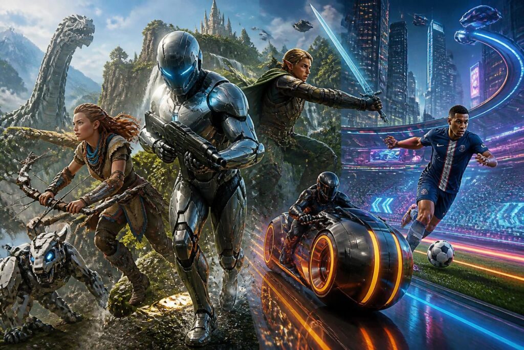 Les meilleurs jeux vidéo du moment à ne pas manquer