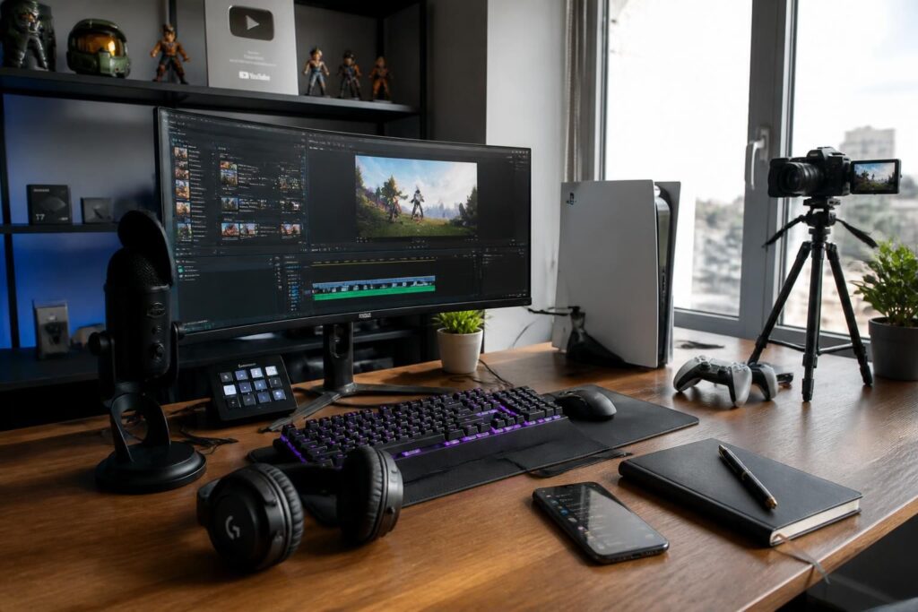 Les outils indispensables du créateur de contenu gaming