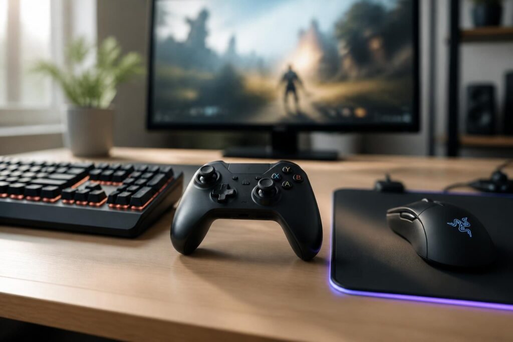 Manette ou clavier-souris : le grand débat