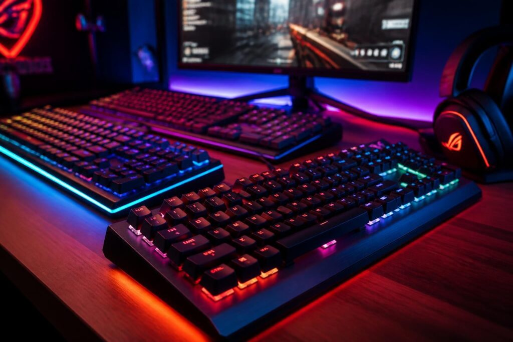découvrez notre sélection des meilleurs claviers gaming pour améliorer votre expérience de jeu avec précision et confort.