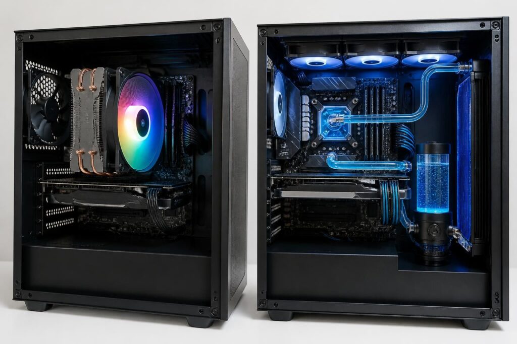 découvrez les avantages du refroidissement pc : comparez la ventilation à air et le watercooling pour optimiser la performance et la durée de vie de votre ordinateur.