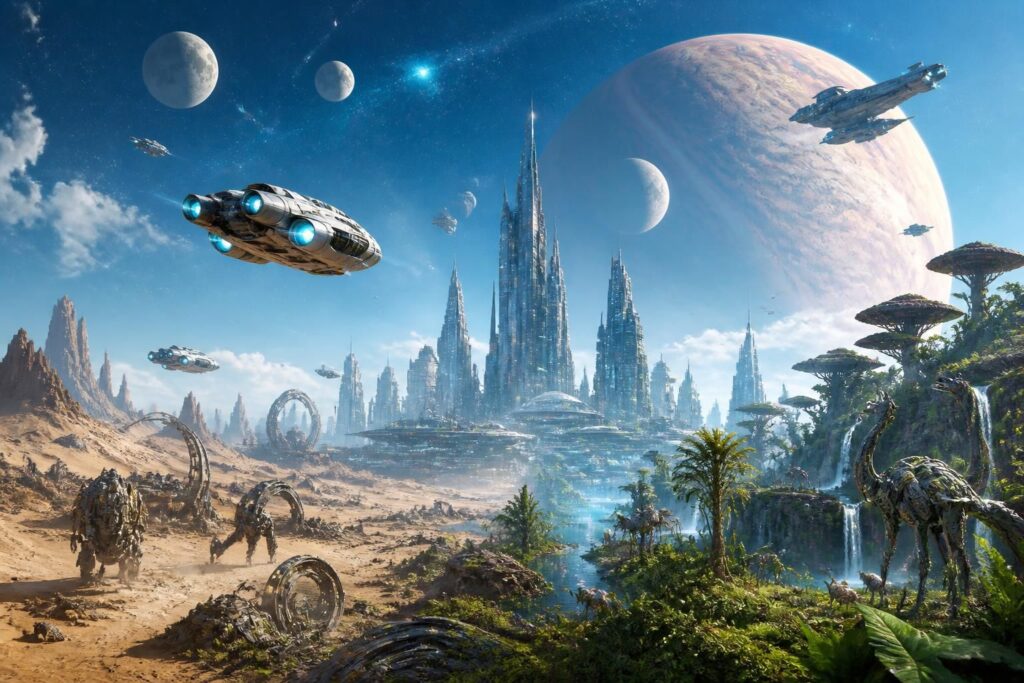 découvrez les univers cultes de la science-fiction, leurs histoires fascinantes et pourquoi ils continuent de captiver des générations de fans.