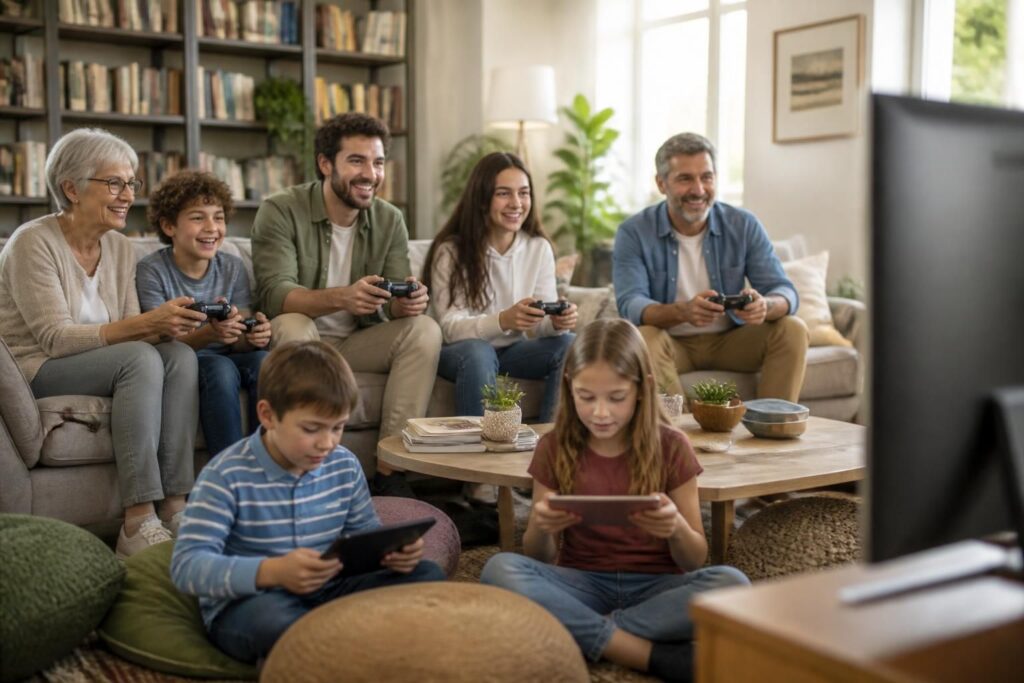 Jeux vidéo en famille : bien choisir selon l’âge
