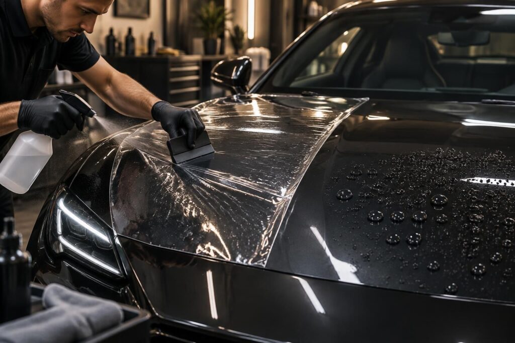 Paint Protection Film : prix, avantages et comparaison avec la céramique