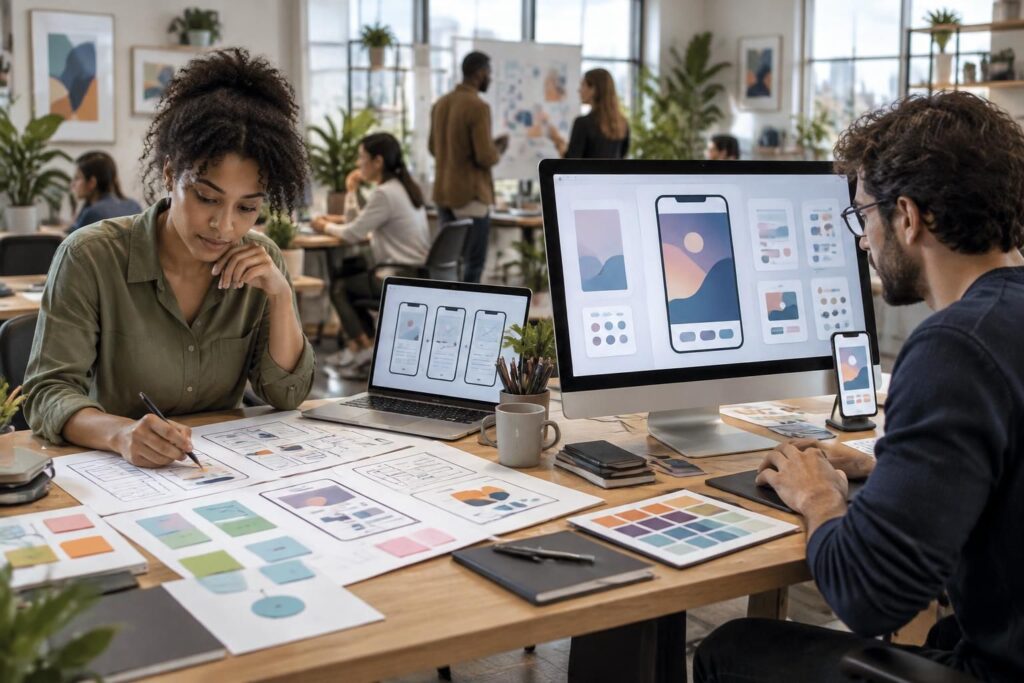 UX and UI Designer : différences, missions et opportunités de carrière